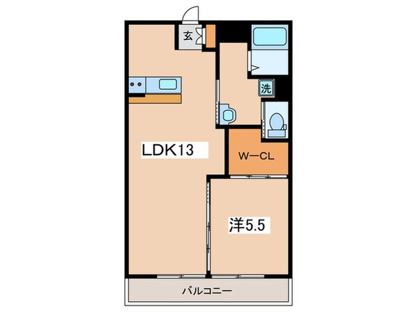 モチダパ－クマンションの物件間取画像